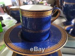 WEDGWOOD Rare Vintage Tea Coffee set, 4 Cups, Saucers, Milk Jug, Sugar & Coffee Pot