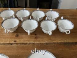 Wedgewood Amherst Dinner and Coffee Set Vintage Bone China 64 Items