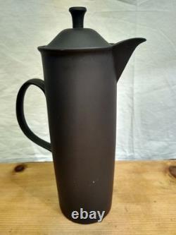 Wedgwood Black Basalt Coffee Set Vintage Collection From The 1960s