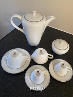 Wedgwood Coffee Set Vintage Pieces MYSIQUE BLUE & WHITE