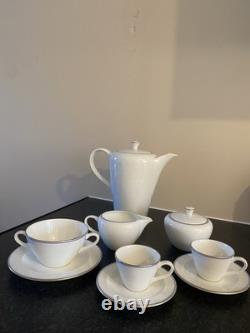 Wedgwood Coffee Set Vintage Pieces MYSIQUE BLUE & WHITE