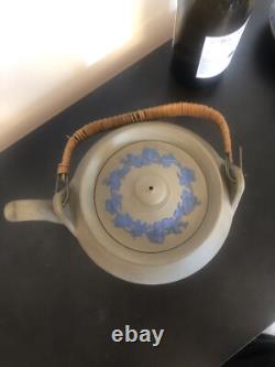 Wedgwood Drabware Jasperware Tea & Coffee Set of Four Rare Vintage