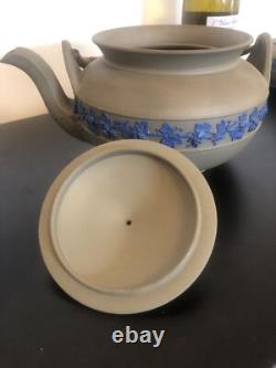 Wedgwood Drabware Jasperware Tea & Coffee Set of Four Rare Vintage