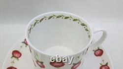 Wedgwood Susie Cooper Apple Gay 15 Piece Coffee / Espresso Set Vintage 1960s