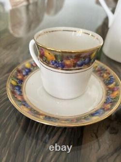 Wellington China Vintage Coffee Set Ref 5148