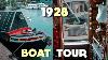 100 Ans Vieux Bateau Narrowboat Tour Amoureusement Restauré Bateau De Charbon Historique