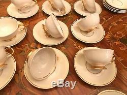 15 Vintage Tasses 15 Saucer Beige Arabia Finlande Porcelaine Set Café