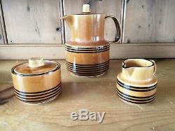 1970 Vintage Melitta Liselotte Kantner Kopenhagen Céramique 21 Piece Set Café