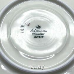 6x Vintage Seltmann Weiden Bavaria Porcelaine Coffee Cup And Saucer Toys Liane