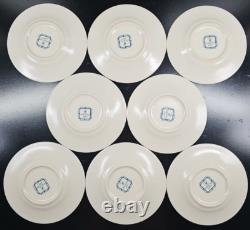 8 Tasses et Soucoupes Pfaltzgraff Forest Ensemble Vintage Floral Vert Vaisselle à Café Thé Lot