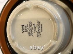 8x Ensemble Rorstrand Vintage Annika Bols, Soucoupes et Tasses des Années 1970 Retro Suède