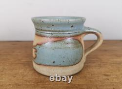 Alan Brough, Ensemble de café en poterie vintage Newlyn Studio vers 1980, lien St Ives/Leach