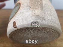 Alan Brough, Ensemble de café en poterie vintage Newlyn Studio vers 1980, lien St Ives/Leach