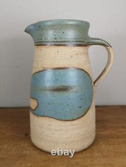 Alan Brough, Ensemble de café en poterie vintage Newlyn Studio vers 1980, lien St Ives/Leach