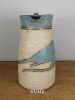 Alan Brough, Ensemble de café en poterie vintage Newlyn Studio vers 1980, lien St Ives/Leach