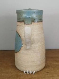 Alan Brough, Ensemble de café en poterie vintage Newlyn Studio vers 1980, lien St Ives/Leach
