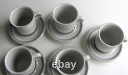 Arabia Finland Vintage, Ensemble de 5 grandes tasses à chocolat Salla, tasses à café et soucoupes