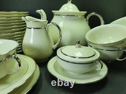Belle Bohême Vintage Royal Ivoire Tchécoslovaquie Tea/cafee Set Coupes Thé Pot