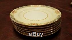 Belle Vintage Noritake Japon Occupé Chine 21 Piece 6 Réglage Thé Et Café Set