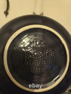 Bols Fiestaware vintage, tasses à café ou à thé et ensemble de sous-tasses, milieu de siècle MCM