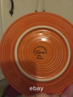 Bols Fiestaware vintage, tasses à café ou à thé et ensemble de sous-tasses, milieu de siècle MCM