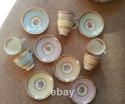 Collectionnable Vintage Paragon 6 X Fine Chine Coffee Cups And Saucers Set