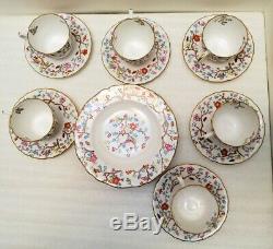 Copeland Vintage Spode Shanghai Demitasse Coffee Set 17 Pcs