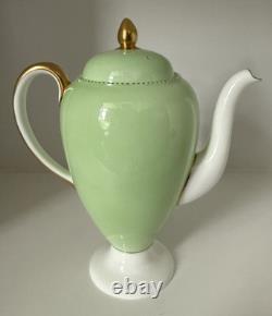 ENSEMBLE À CAFÉ DEMITASSE HARLEQUIN WEDGWOOD D'AVRIL POUR 4 PERSONNES RÉTRO DES ANNÉES 1950