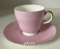 ENSEMBLE À CAFÉ DEMITASSE HARLEQUIN WEDGWOOD D'AVRIL POUR 4 PERSONNES RÉTRO DES ANNÉES 1950