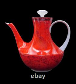 ENSEMBLE À CAFÉ FLAMENCO BLANCO BIDASOA Porcelaine Vintage Espagne 17 Pièces c1970s MCM