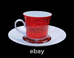 ENSEMBLE À CAFÉ FLAMENCO BLANCO BIDASOA Porcelaine Vintage Espagne 17 Pièces c1970s MCM