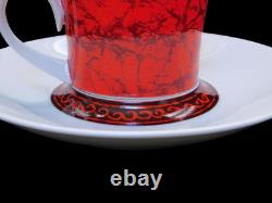 ENSEMBLE À CAFÉ FLAMENCO BLANCO BIDASOA Porcelaine Vintage Espagne 17 Pièces c1970s MCM