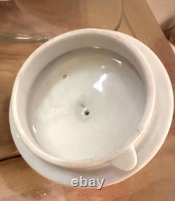 ENSEMBLE À CAFÉ RARE Noritake LÉGENDAIRE 'Rangée de Perles' TRIO - No. 3480 - Vintage