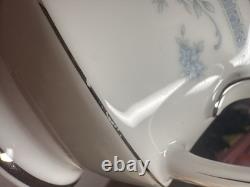 ENSEMBLE À CAFÉ RARE Noritake LÉGENDAIRE 'Rangée de Perles' TRIO - No. 3480 - Vintage