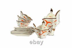 ENSEMBLE À CAFÉ VINTAGE STEATYT KATOWICE POLOGNE ANNÉES 1960 ZYGMUNT BUKSOWICZ SERVICE SET