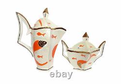 ENSEMBLE À CAFÉ VINTAGE STEATYT KATOWICE POLOGNE ANNÉES 1960 ZYGMUNT BUKSOWICZ SERVICE SET