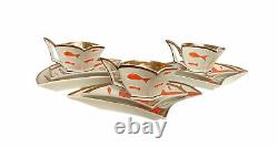 ENSEMBLE À CAFÉ VINTAGE STEATYT KATOWICE POLOGNE ANNÉES 1960 ZYGMUNT BUKSOWICZ SERVICE SET