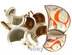 ENSEMBLE À CAFÉ VINTAGE STEATYT KATOWICE POLOGNE ANNÉES 1960 ZYGMUNT BUKSOWICZ SERVICE SET