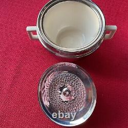 Ensemble Vintage Heatmaster, théière, cafetière et sucrier, couvercles isolants