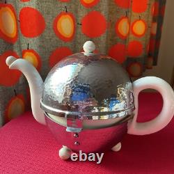 Ensemble Vintage Heatmaster, théière, cafetière et sucrier, couvercles isolants