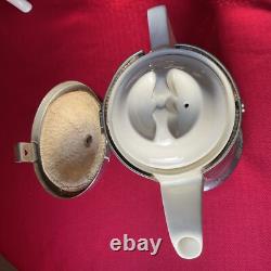 Ensemble Vintage Heatmaster, théière, cafetière et sucrier, couvercles isolants