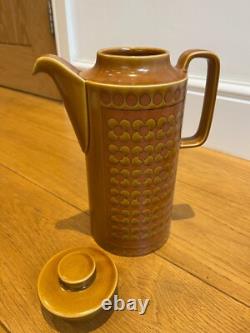 Ensemble Vintage Hornsea Saffron - 43 Pièces - Théière, Cafetière, Tasses, Sous-tasses, Assiettes