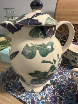 Ensemble Vintage de 11 Pièces Morning Glory d'Emma Bridgewater : Cafetière, Tasses à Thé, Soucoupes