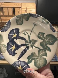 Ensemble Vintage de 11 Pièces Morning Glory d'Emma Bridgewater : Cafetière, Tasses à Thé, Soucoupes