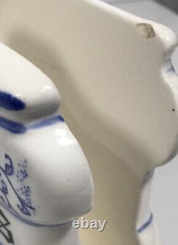 Ensemble à café Arnart Blue Onion 8 pièces vintage des années 1950 rare Japon