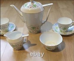Ensemble à café Art Déco Bell China 4370 Vintage