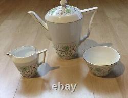 Ensemble à café Art Déco Bell China 4370 Vintage