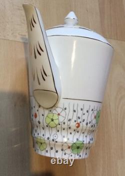 Ensemble à café Art Déco Bell China 4370 Vintage