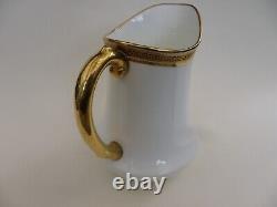 Ensemble à café Cauldon vintage design clé grecque 9 tasses et sous-tasses cruches à lait et à crème