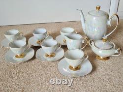 Ensemble à café Chodziez de 17 pièces des années 1960, inutilisé, en état immaculé